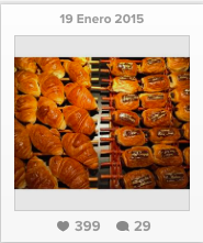 Foto de la cuenta de Pastelería Mallorca en Instagram. 19/01/2015